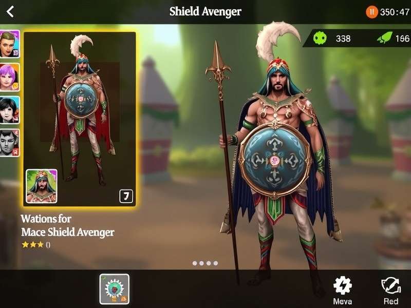 Mace Shield Avenger Indian festival event